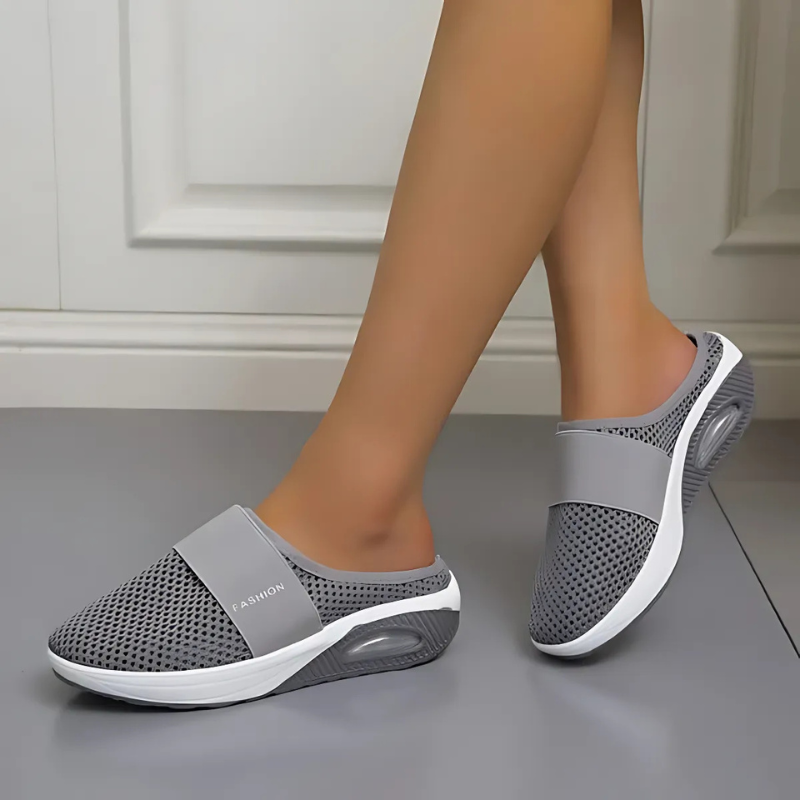 Macy - Women's Orthopaedic Wedge Heel Sandals with Grip Sole - photo 3