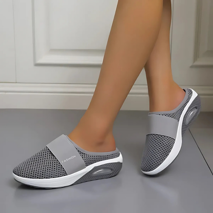 Macy - Women's Orthopaedic Wedge Heel Sandals with Grip Sole - photo 3