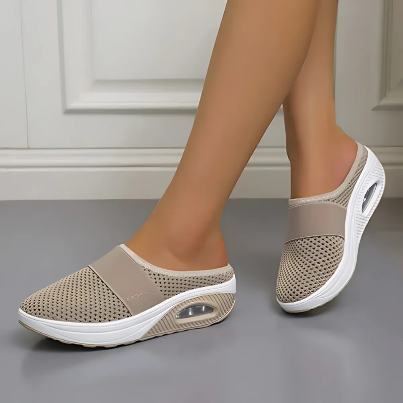 Macy - Women's Orthopaedic Wedge Heel Sandals with Grip Sole - photo 4