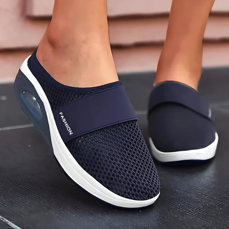 Macy - Women's Orthopaedic Wedge Heel Sandals with Grip Sole - photo 7