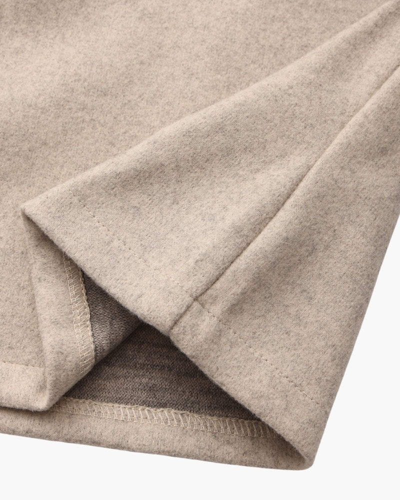 Women's Wool Hooded Zip Coat