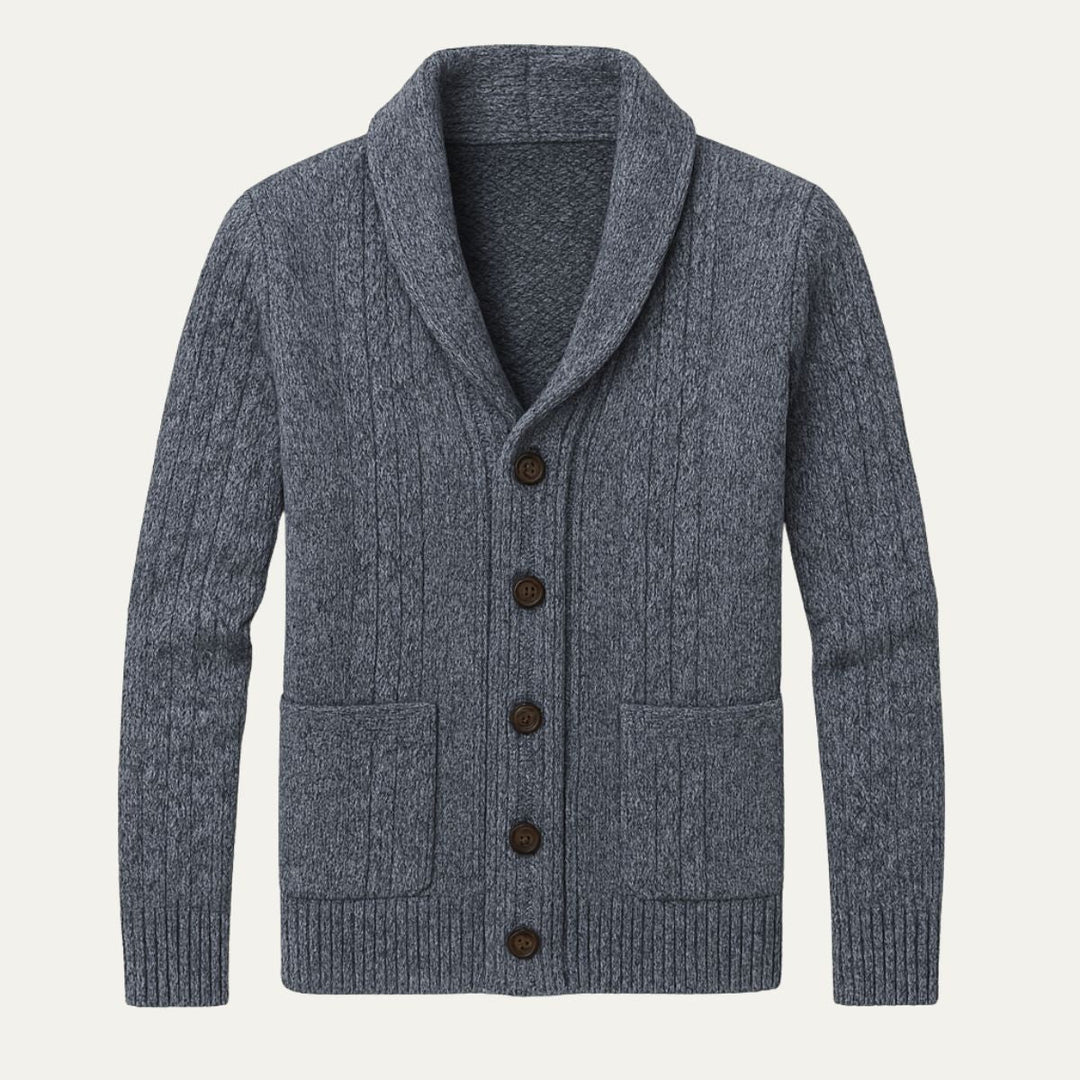 Men's 100% Cashmere Cardigan - photo 1