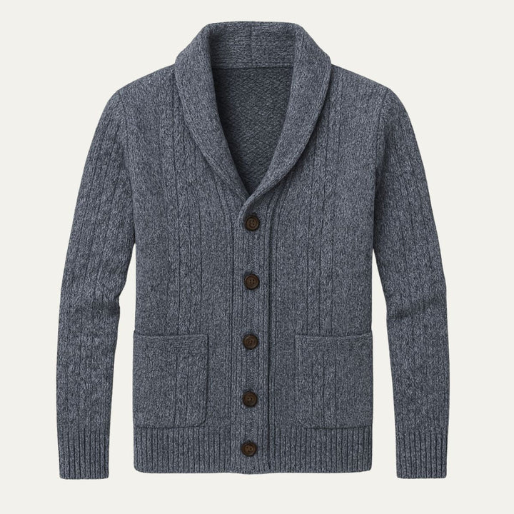 Men's 100% Cashmere Cardigan - photo 1
