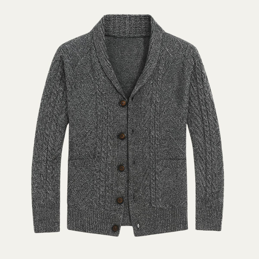 Men's 100% Cashmere Cardigan - photo 10