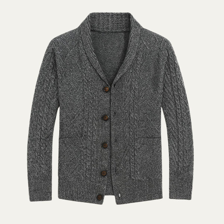 Men's 100% Cashmere Cardigan - photo 10