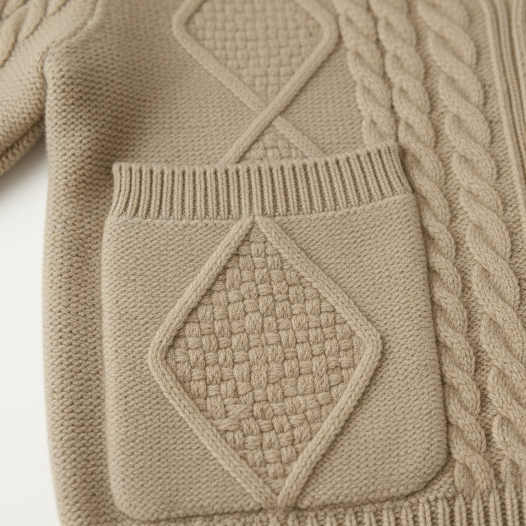 Men's 100% Cashmere Cardigan - photo 6