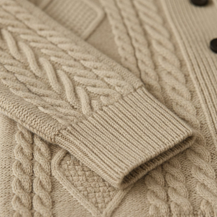 Men's 100% Cashmere Cardigan - photo 7
