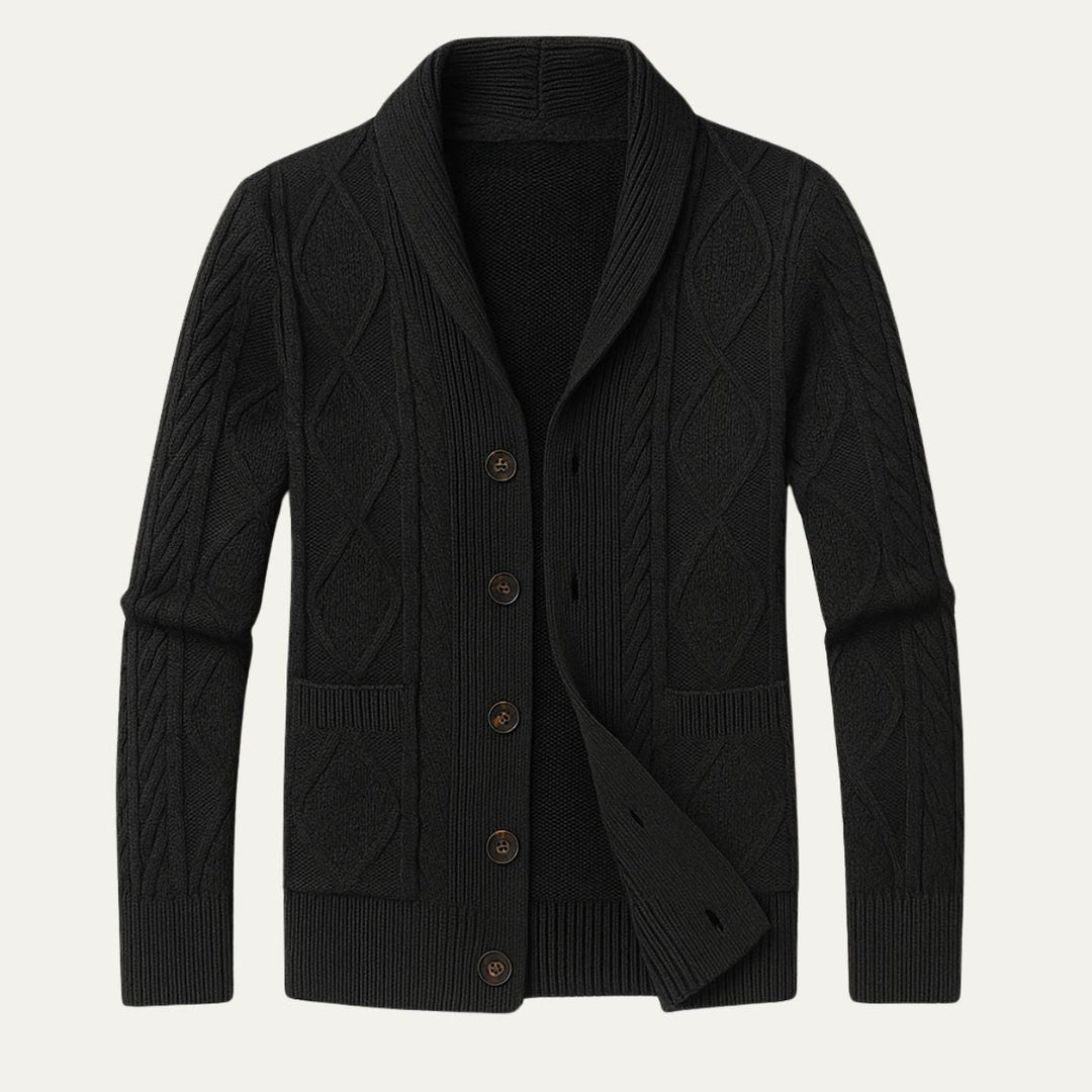 Men's 100% Cashmere Cardigan - photo 8