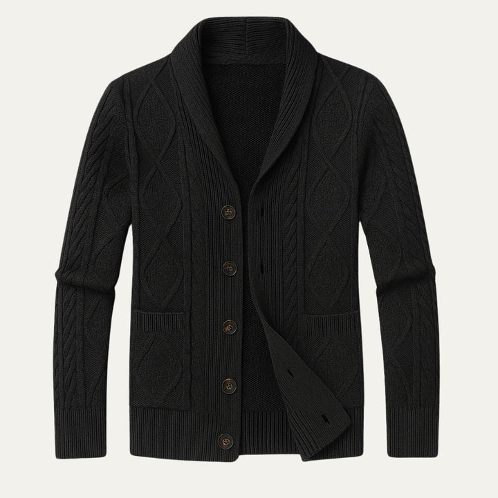 Men's 100% Cashmere Cardigan - photo 8