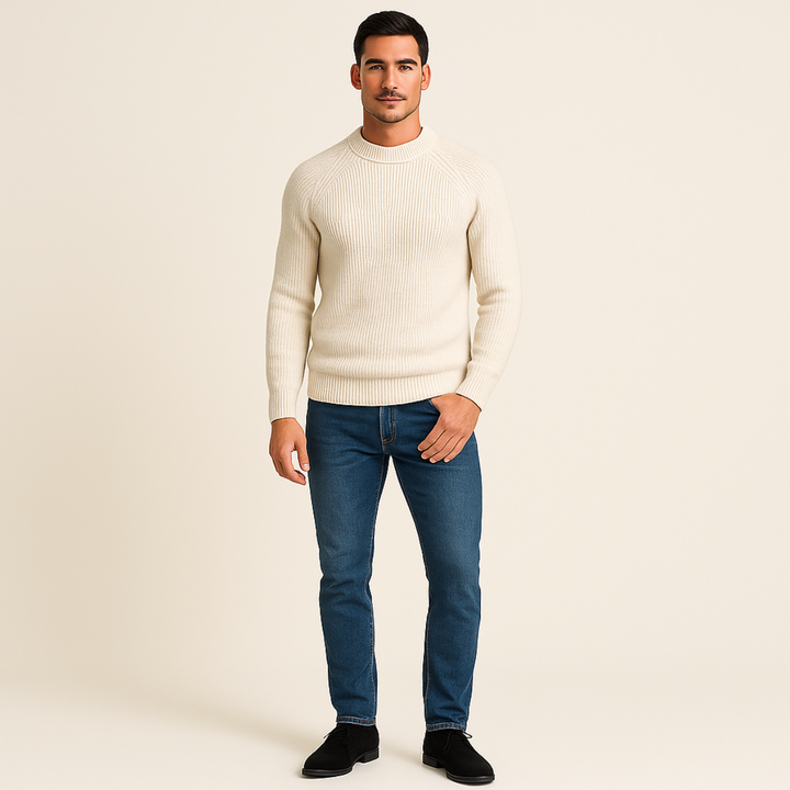 Men's 100% Cashmere Crewneck Jumper - photo 11