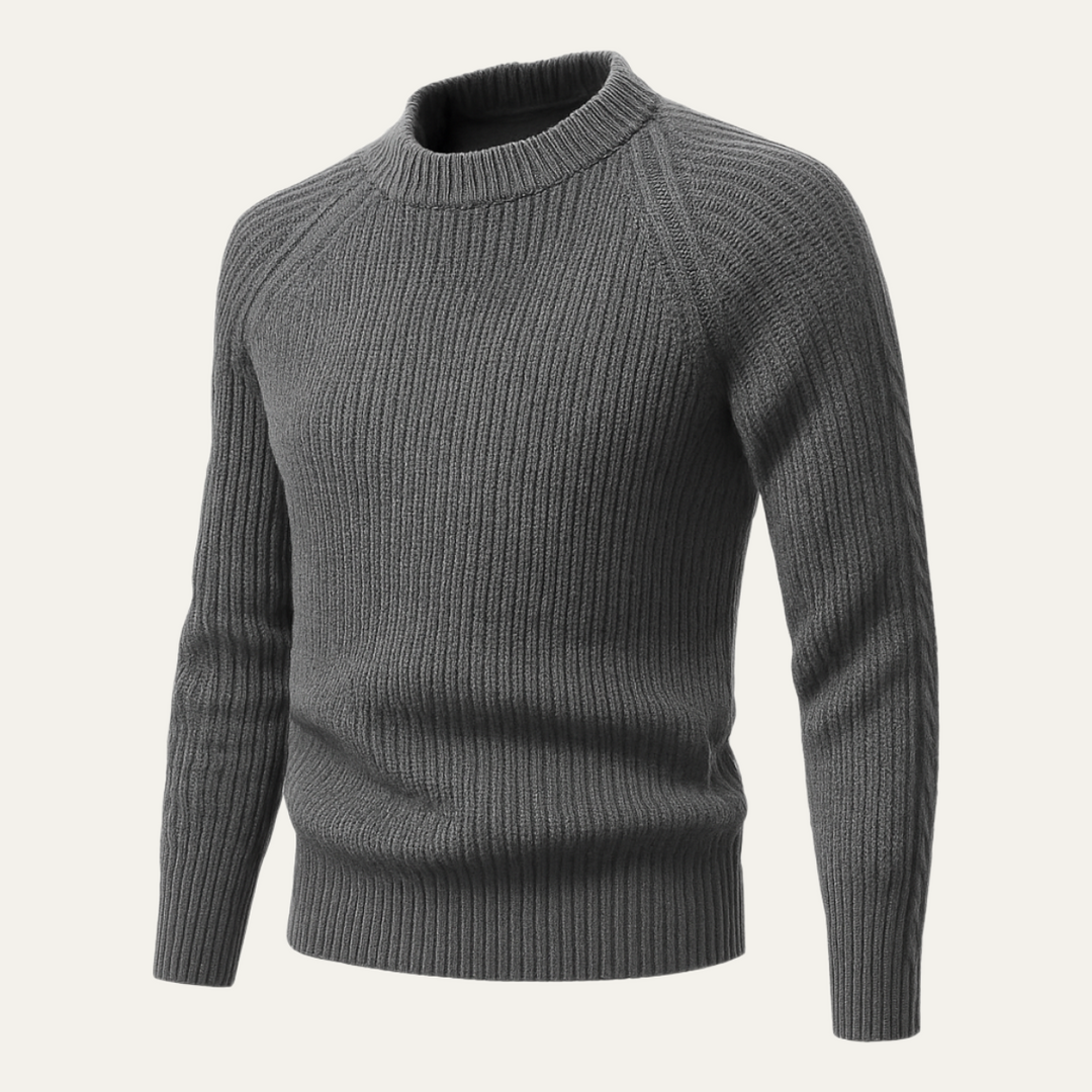 Men's 100% Cashmere Crewneck Jumper - photo 9