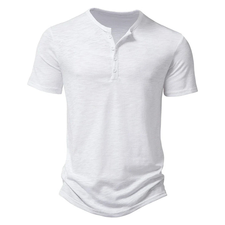 Men's Button-Front Short Sleeve T-Shirt - photo 5
