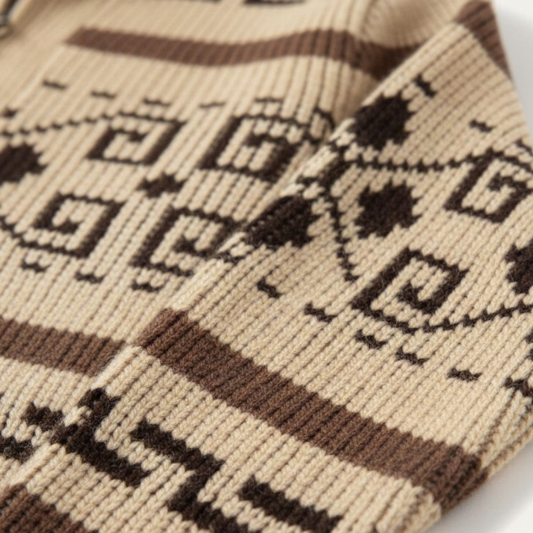 Men's Button-up Knit Cashmere Shawl Collar Cardigan - photo 10