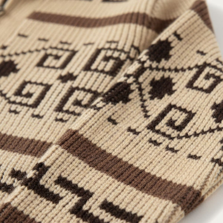 Men's Button-up Knit Cashmere Shawl Collar Cardigan - photo 10