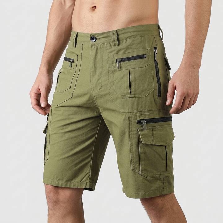 Men's Cargo Shorts with Zip Pockets - photo 2