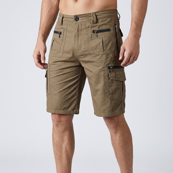 Men's Cargo Shorts with Zip Pockets - photo 4