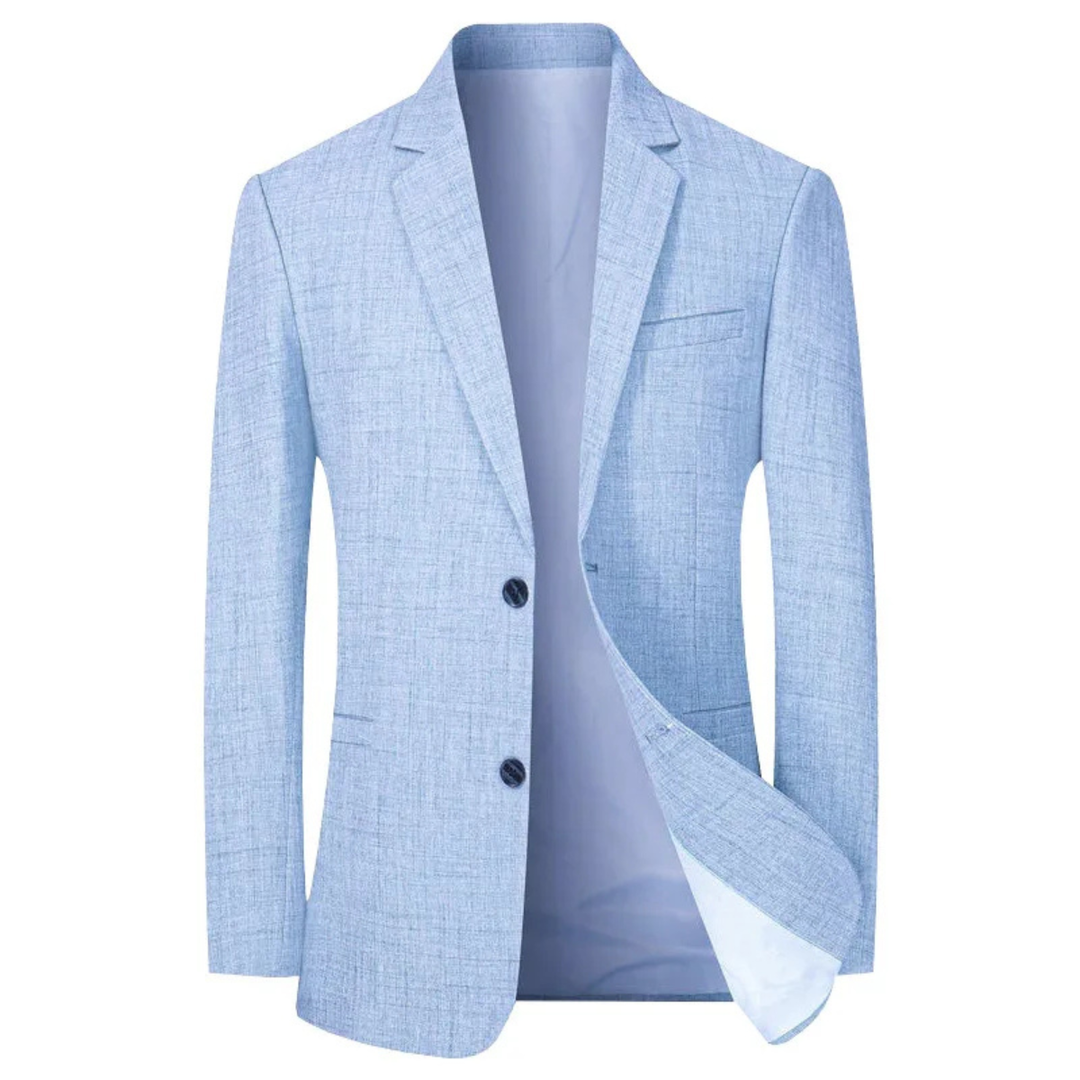 Men's Casual Business Slim Fit Blazer Jacket - photo 1