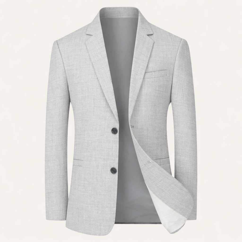 Men's Casual Business Slim Fit Blazer Jacket - photo 3