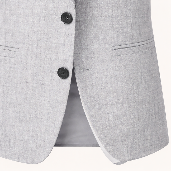 Men's Casual Business Slim Fit Blazer Jacket - photo 7
