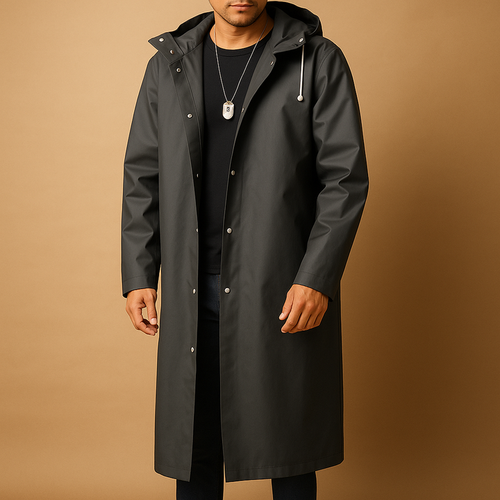 Men's Coat in Black II - photo 1
