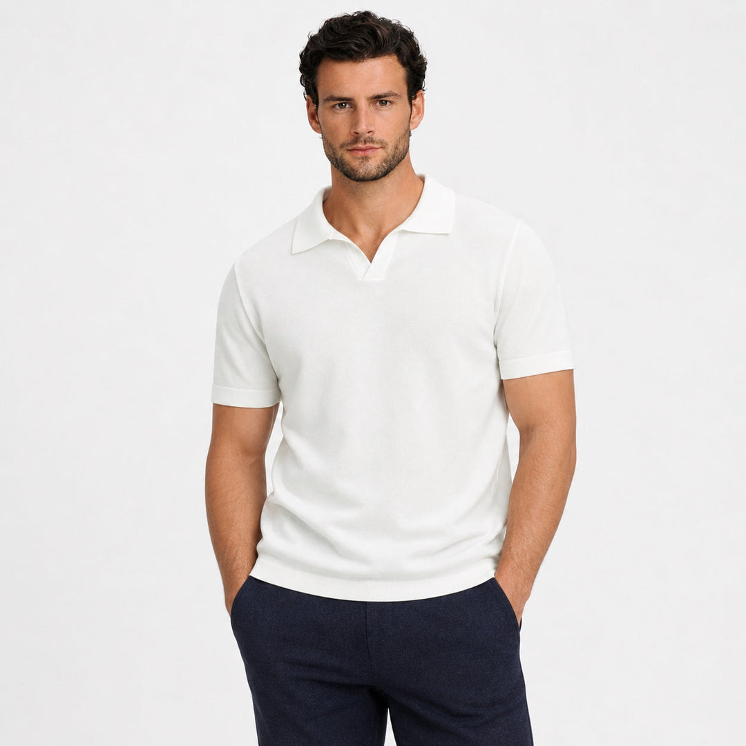 Men's Collared Short Sleeve Polo Shirt - photo 1