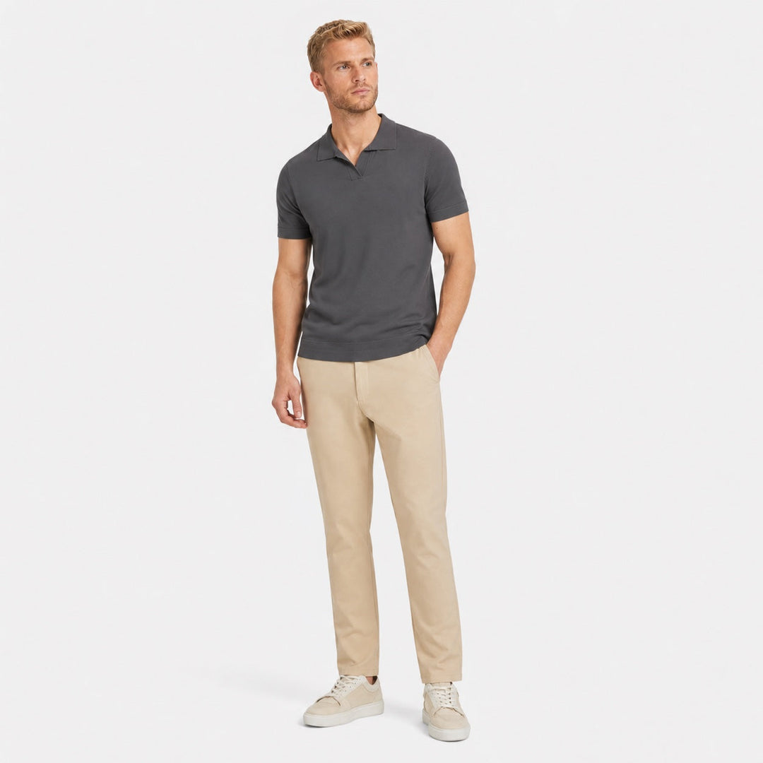 Men's Collared Short Sleeve Polo Shirt - photo 11