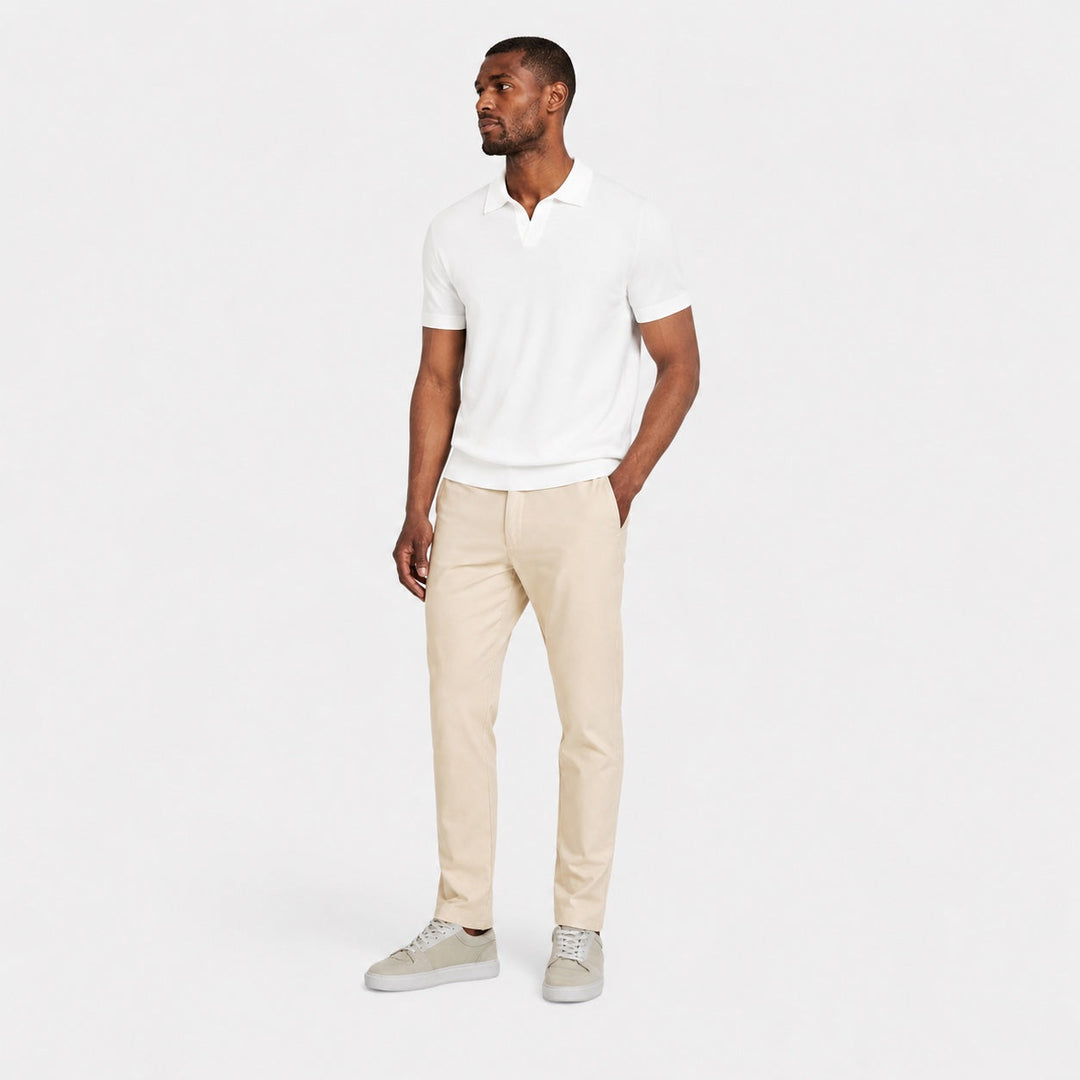 Men's Collared Short Sleeve Polo Shirt - photo 5