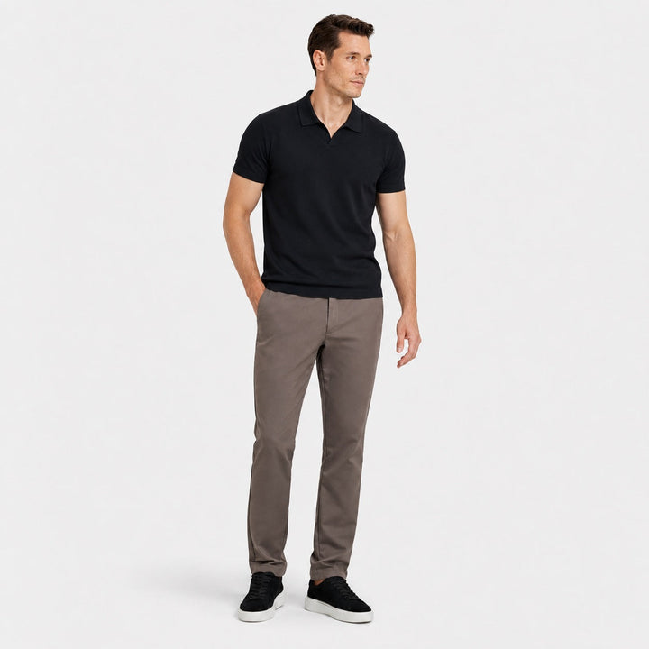 Men's Collared Short Sleeve Polo Shirt - photo 7