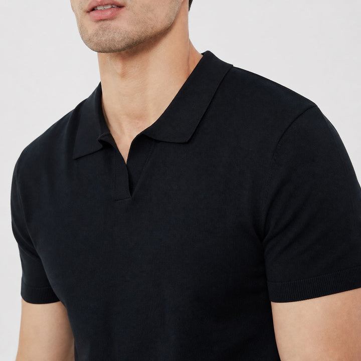 Men's Collared Short Sleeve Polo Shirt - photo 8