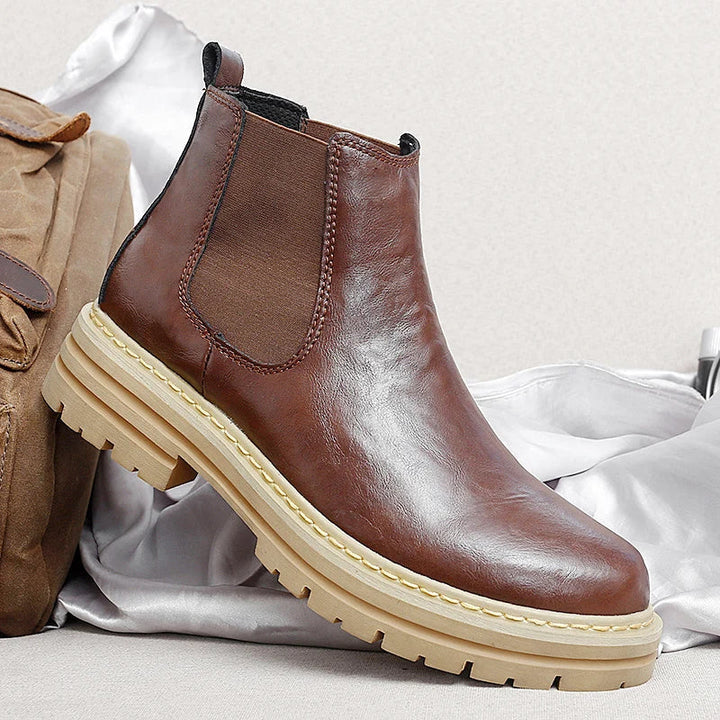 Men's Colour Block Elastic-Gusset Boots - photo 1