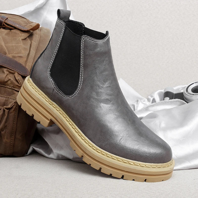 Men's Colour Block Elastic-Gusset Boots - photo 2