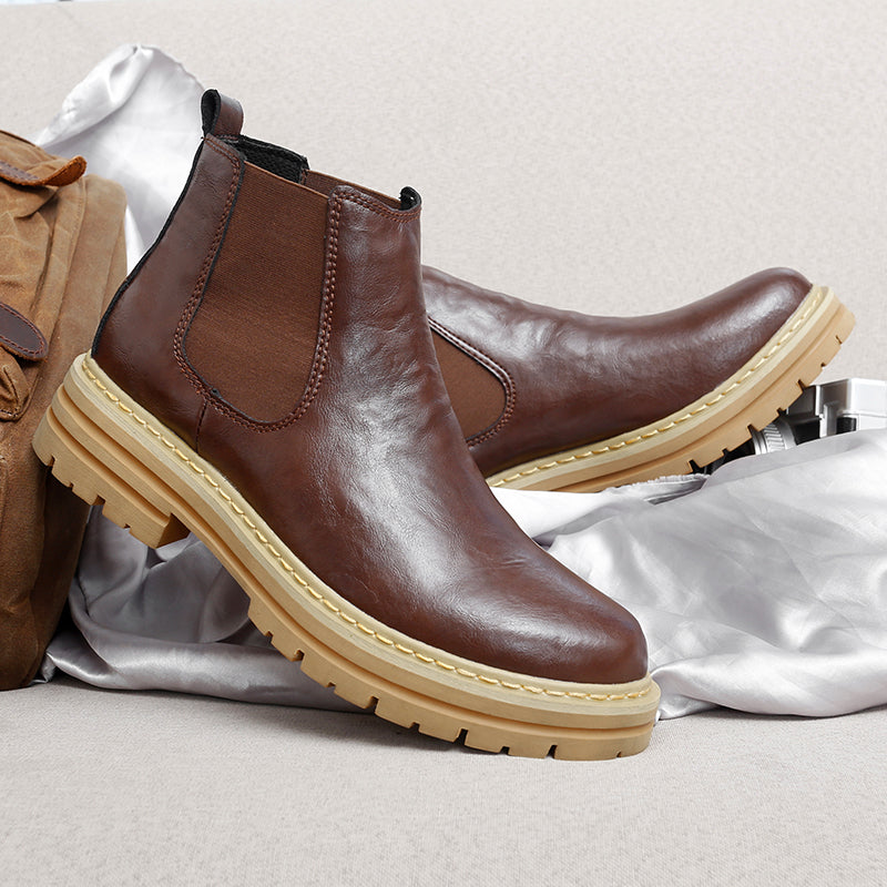 Men's Colour Block Elastic-Gusset Boots - photo 4