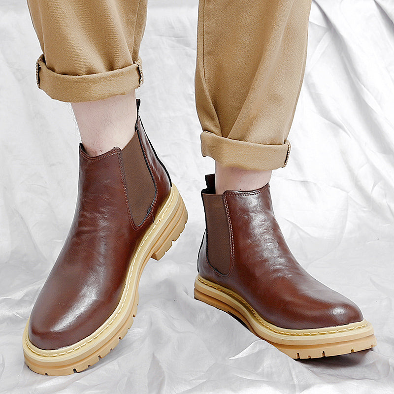 Men's Colour Block Elastic-Gusset Boots - photo 5