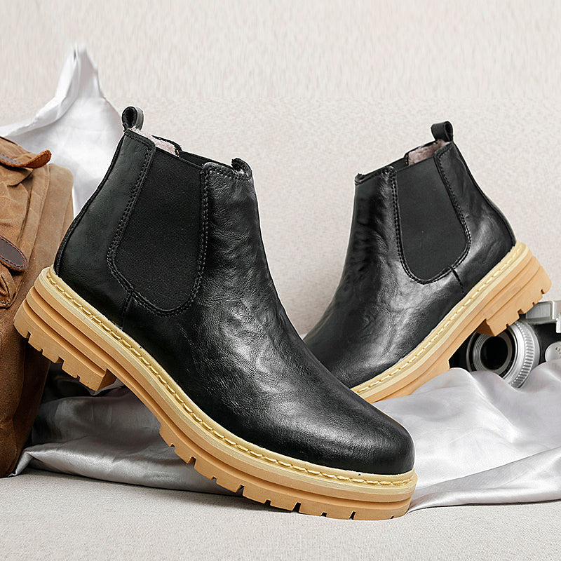 Men's Colour Block Elastic-Gusset Boots - photo 6