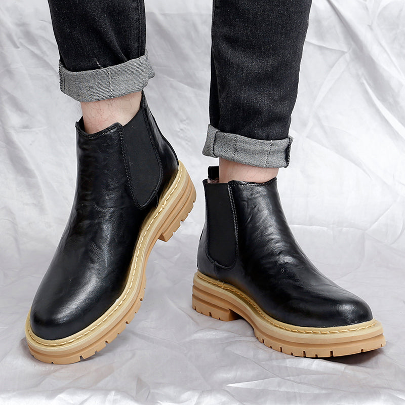 Men's Colour Block Elastic-Gusset Boots - photo 7