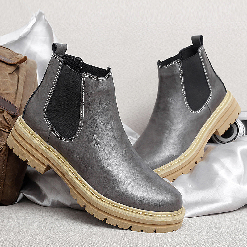 Men's Colour Block Elastic-Gusset Boots - photo 8