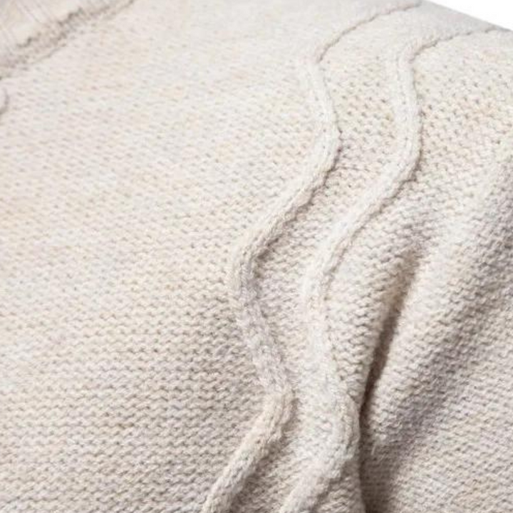 Men's Colour Block Knitted Jumper - photo 3