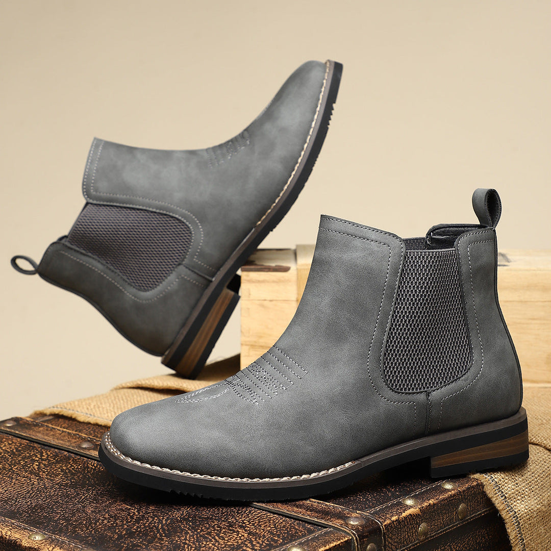 Men's Elastic-Gusset Chelsea Boots - photo 10