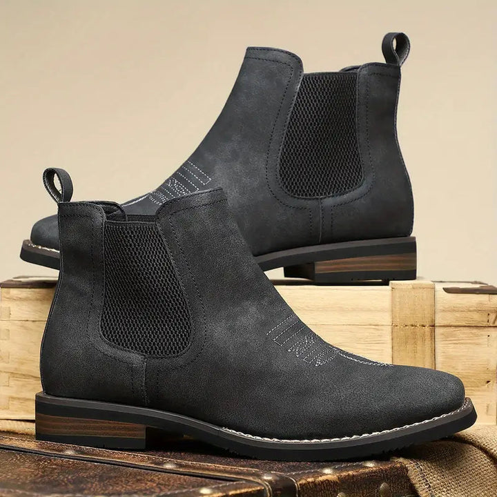 Men's Elastic-Gusset Chelsea Boots - photo 12