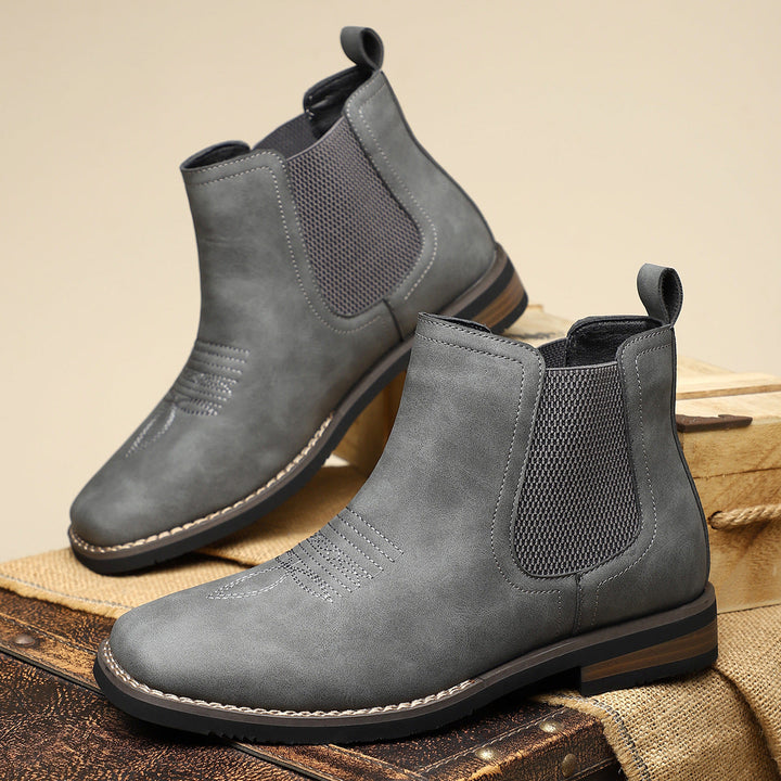 Men's Elastic-Gusset Chelsea Boots - photo 3