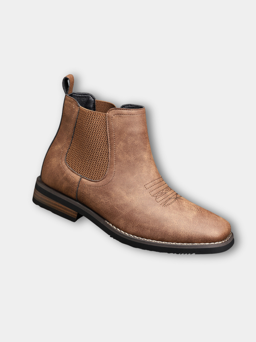 Men's Elastic-Gusset Chelsea Boots - photo 4