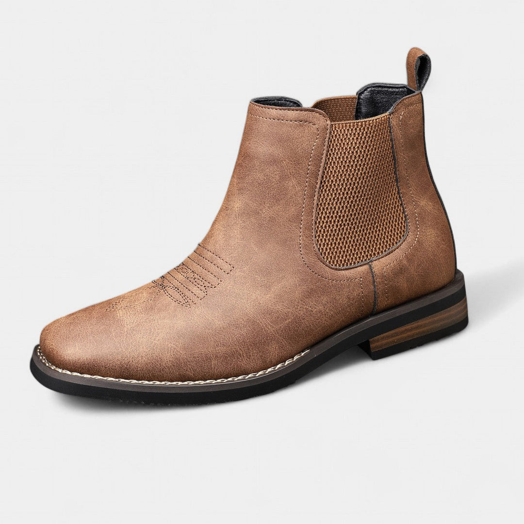 Men's Elastic-Gusset Chelsea Boots - photo 5