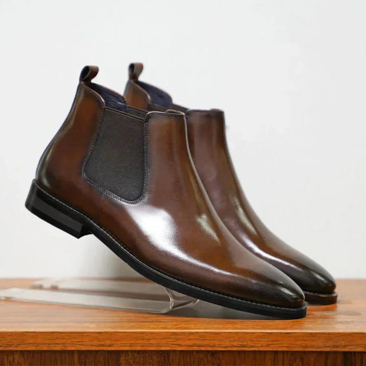 Men's Elastic-Gusset Slip-On Chelsea Boots - photo 3