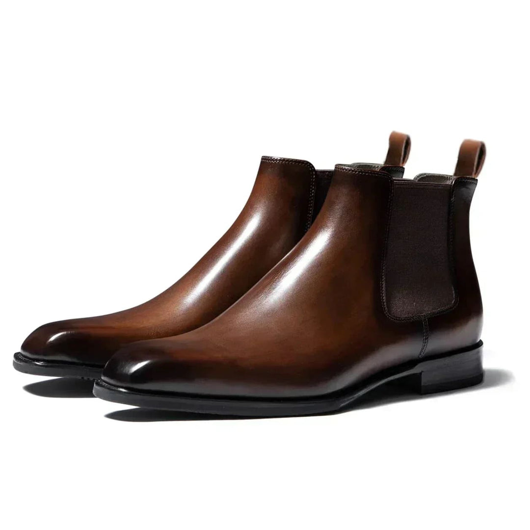 Men's Elastic-Gusset Slip-On Chelsea Boots - photo 4