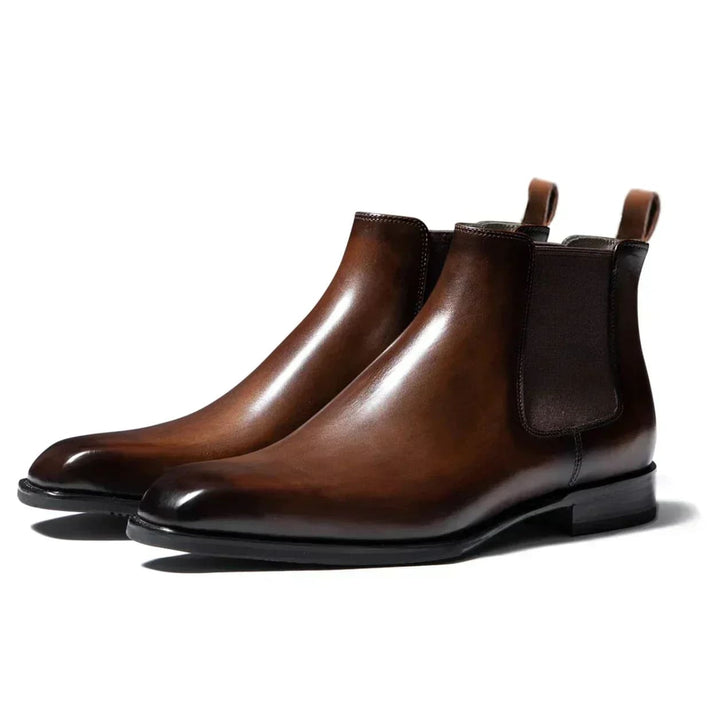 Men's Elastic-Gusset Slip-On Chelsea Boots - photo 4