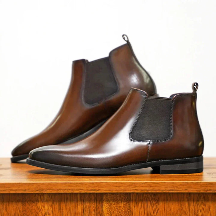 Men's Elastic-Gusset Slip-On Chelsea Boots - photo 6