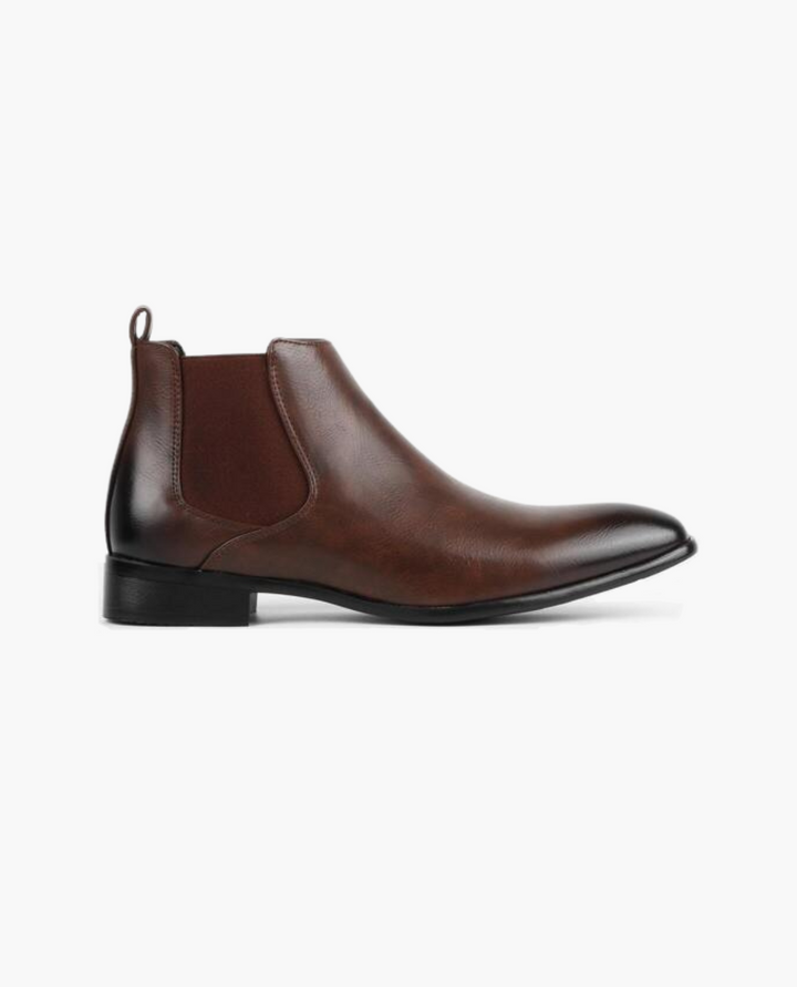 Men's Elastic-Gusset Pointed-Toe Boots - photo 2