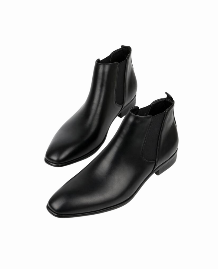 Men's Elastic-Gusset Pointed-Toe Boots - photo 4
