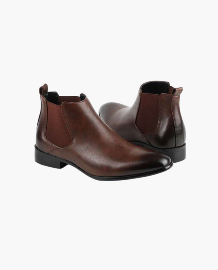 Men's Elastic-Gusset Pointed-Toe Boots - photo 5