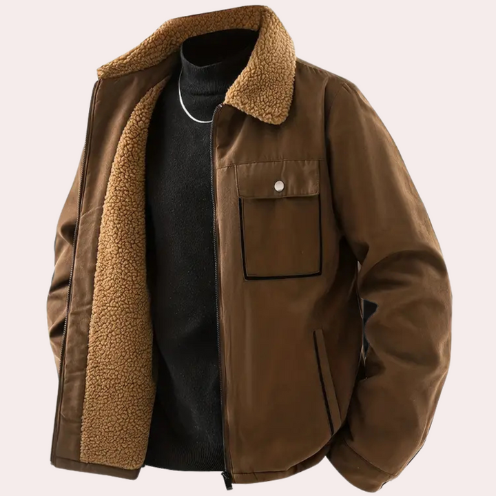 Men's Fleece-Lined Casual Jacket - photo 5